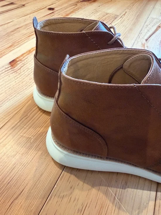 Brown Nine West Men's Chukka Boots - Classic Casual - Picture 4 of 7